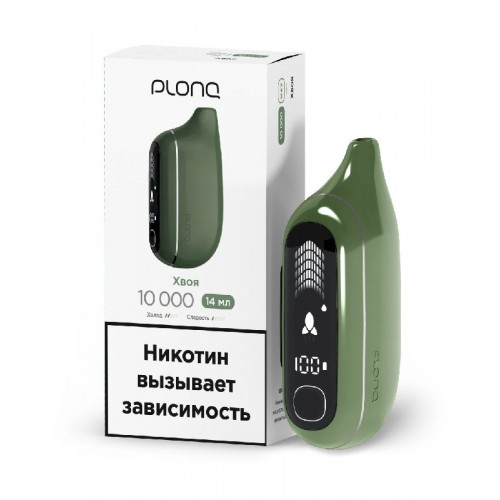 Электронная сигарета PLONQ MAX PRO 10000 затяжек Хвоя